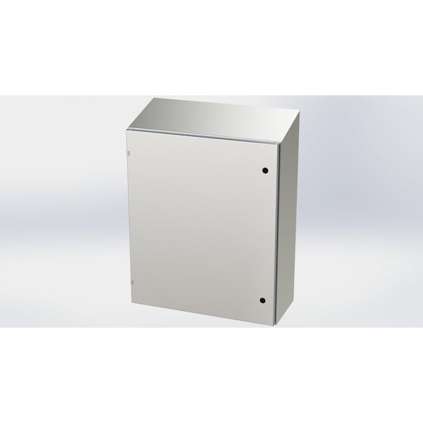 1/4 Turn Latch Electrical Enclosures, 36 in H, 12 in D, 30 in W, NEMA 3R, 4, 4X, 12, 13